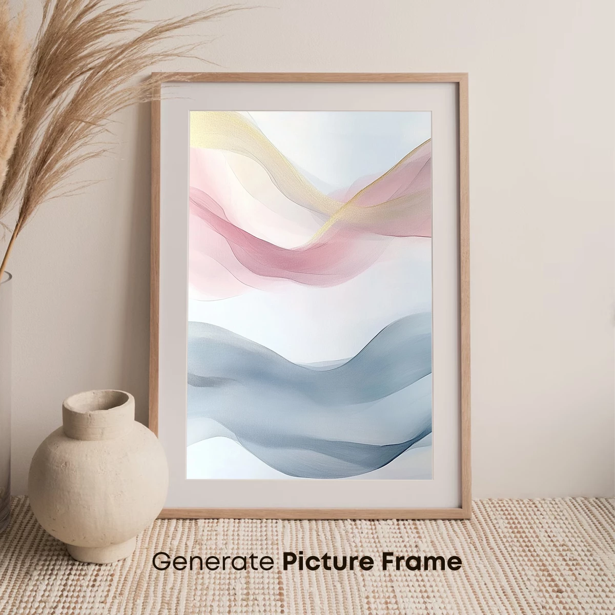 Ethereal Silk Waves: A Dance of Pastel Hues - Image 7