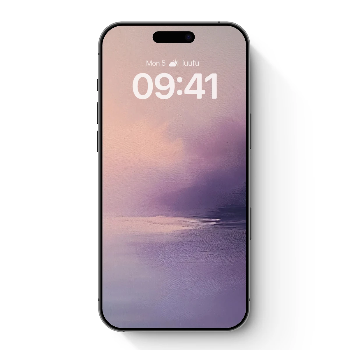 Misty Dawn Reflections: A Serene Abstract Landscape