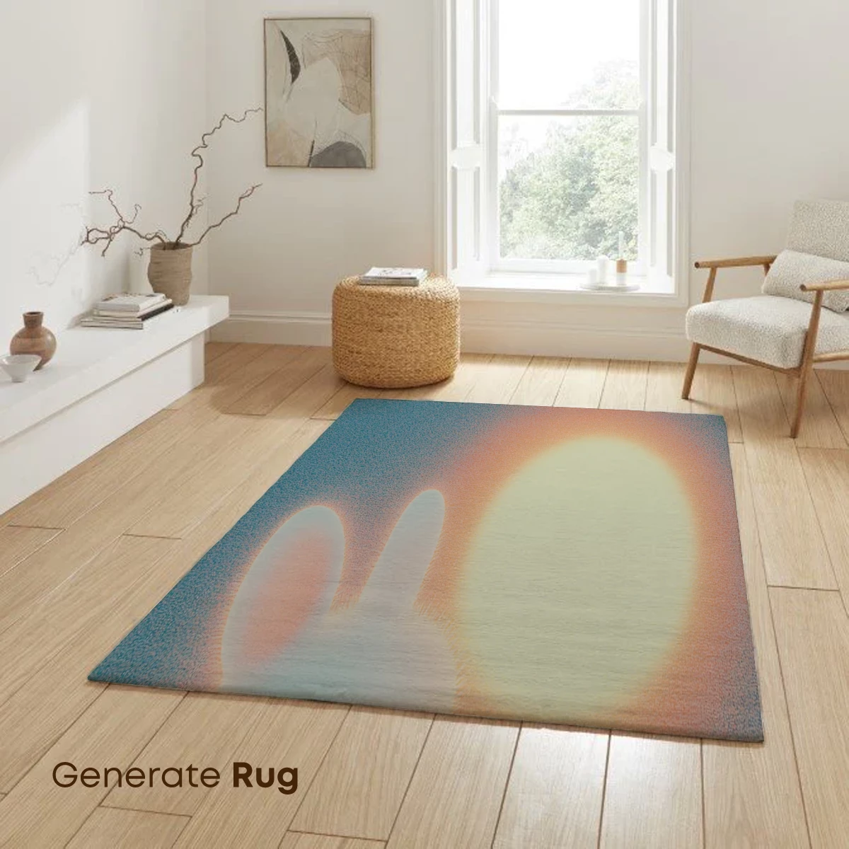 Ethereal Bunny at Sunset Glow - Image 6