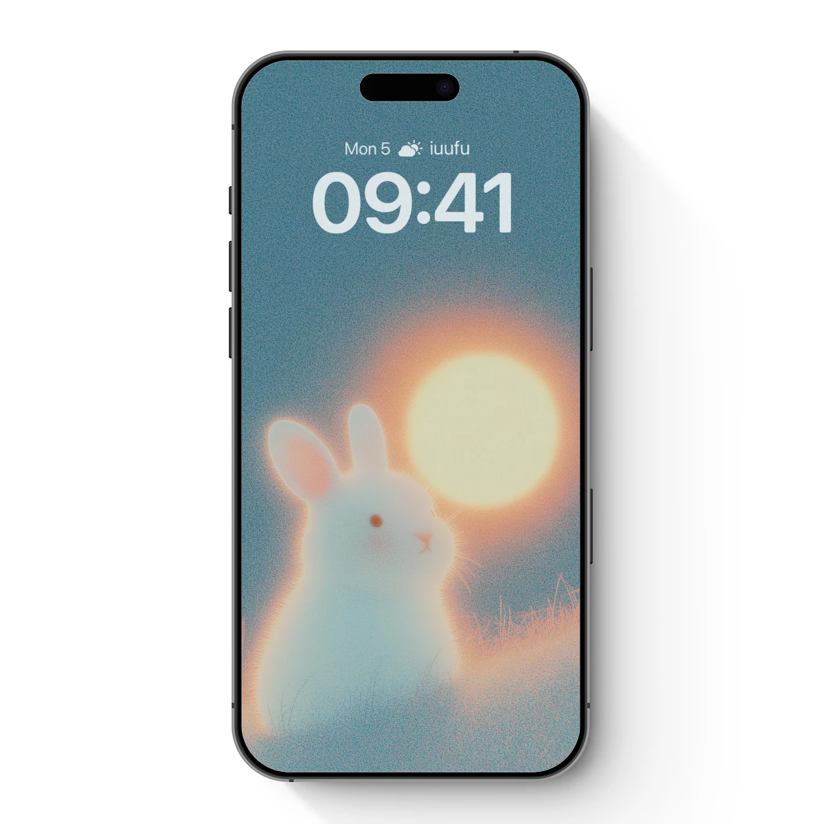 Ethereal Bunny at Sunset Glow