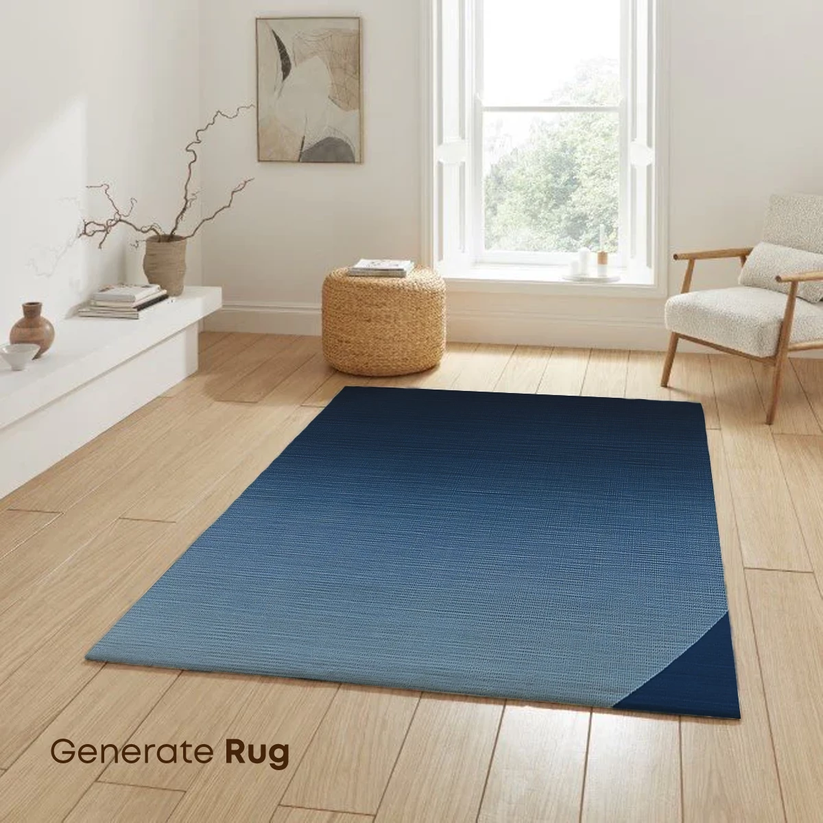 Eclipse of Serenity: Gradient Moonlit Arc - Image 6