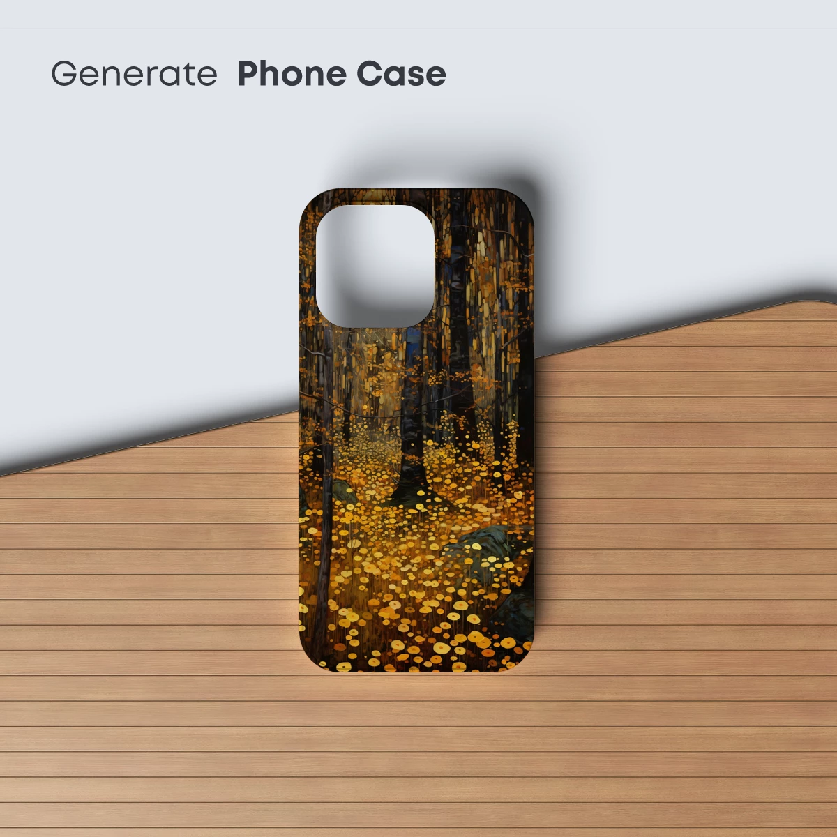 Golden Forest Whispers: A Mystical Autumnal Tapestry - Image 3