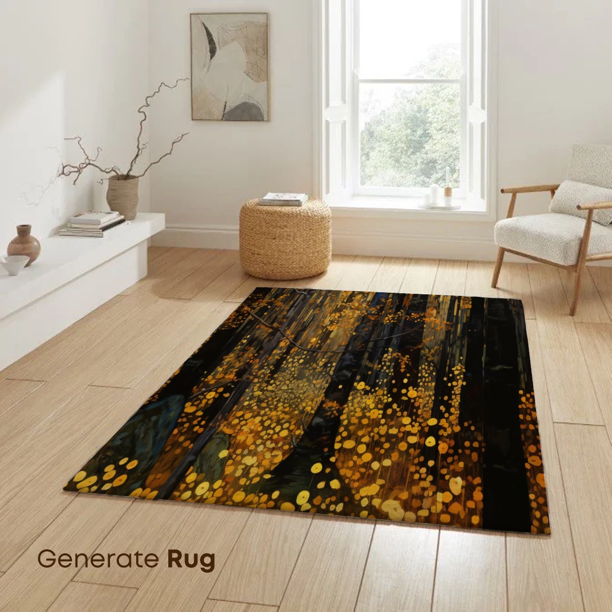 Golden Forest Whispers: A Mystical Autumnal Tapestry - Image 6