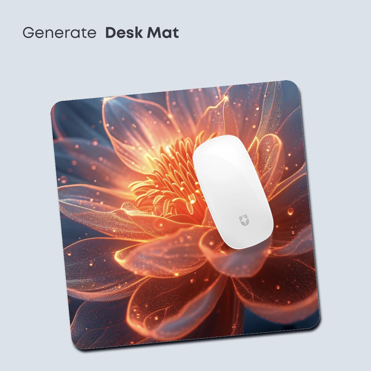 Radiant Lotus Bloom: Ethereal Light and Transparency - Image 4