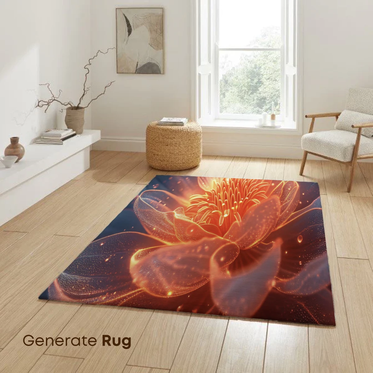 Radiant Lotus Bloom: Ethereal Light and Transparency - Image 6