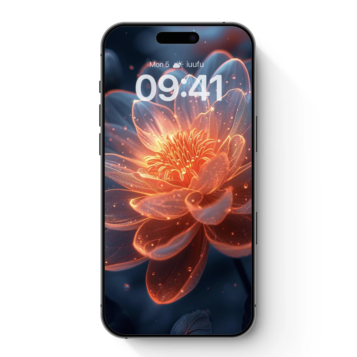 Radiant Lotus Bloom: Ethereal Light and Transparency