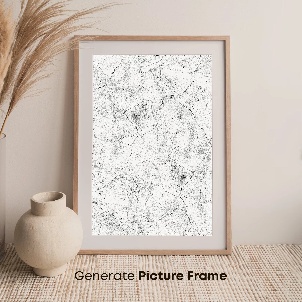 Cracked Elegance: Abstract Urban Decay Art - Image 7
