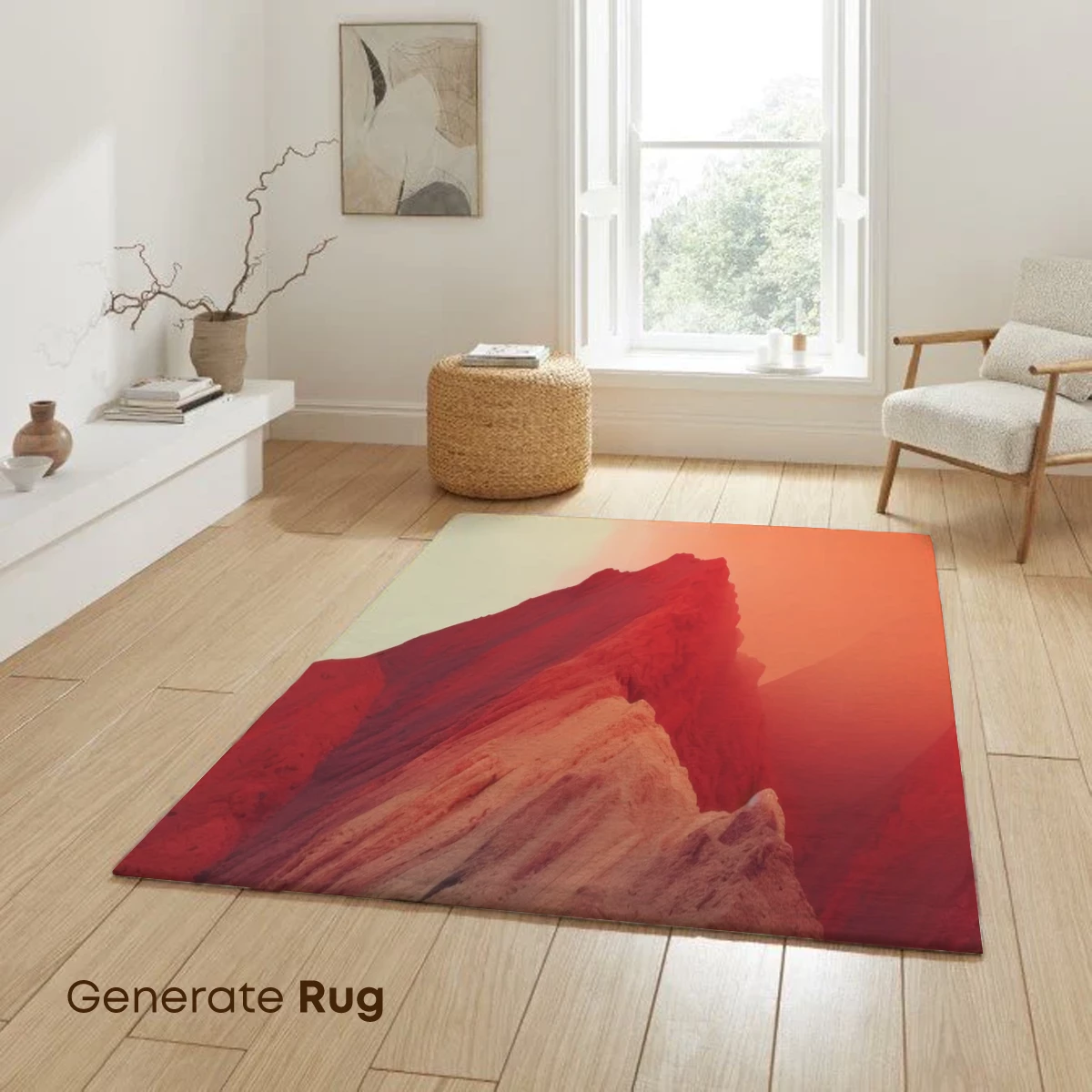 Fiery Mountain Sunset: A Volcanic Odyssey - Image 6
