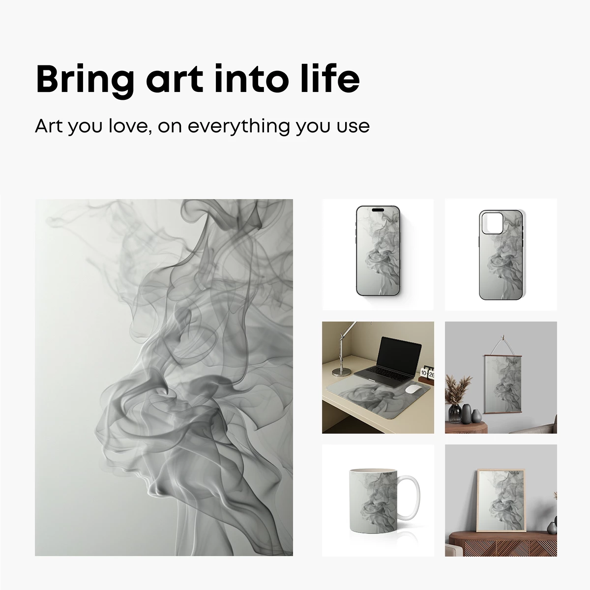 Ethereal Smoke Dance: A Study in Flow and Form - Image 2