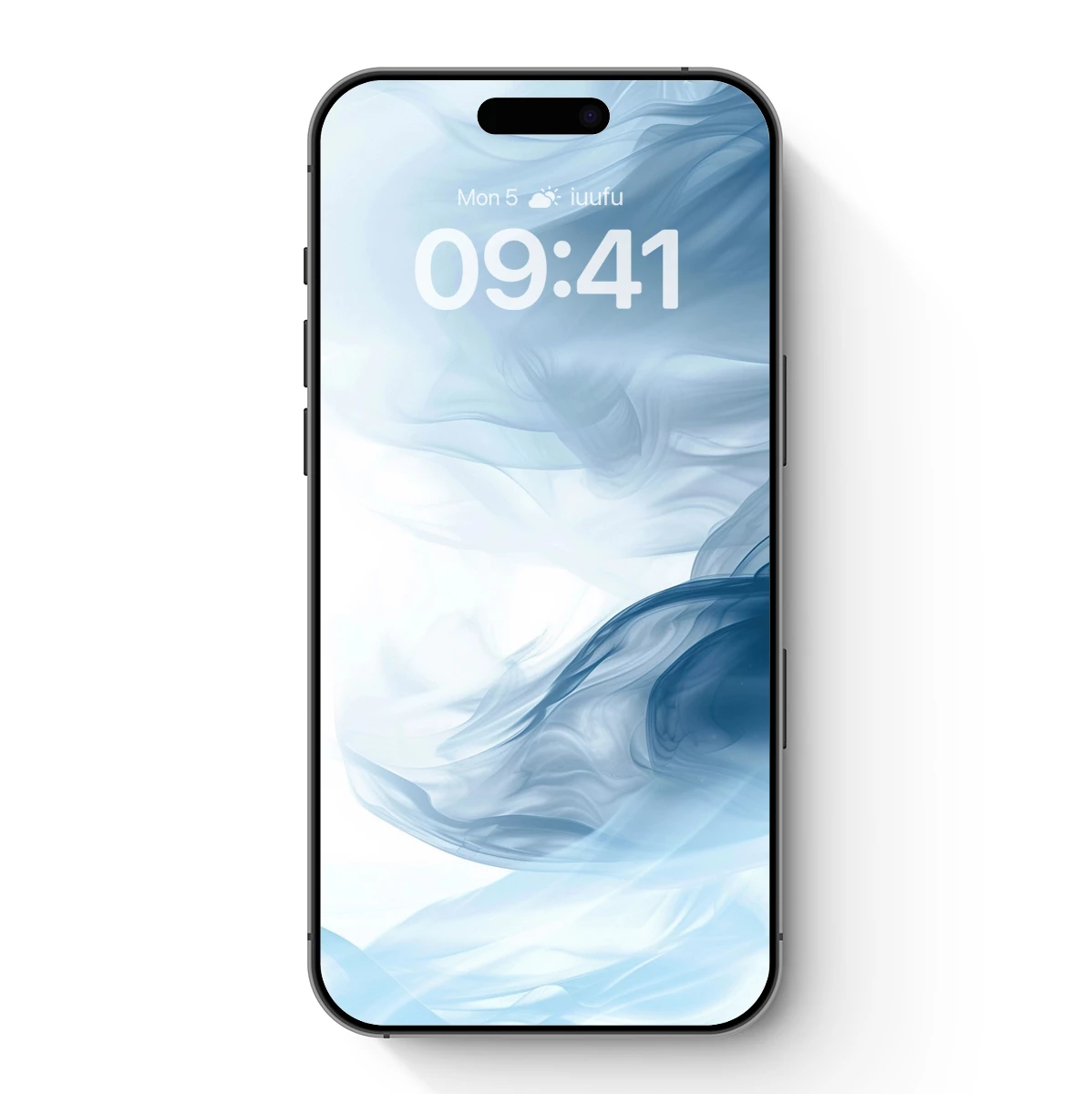 Ethereal Smoke Dance: Abstract Fluidity in Blue Hues