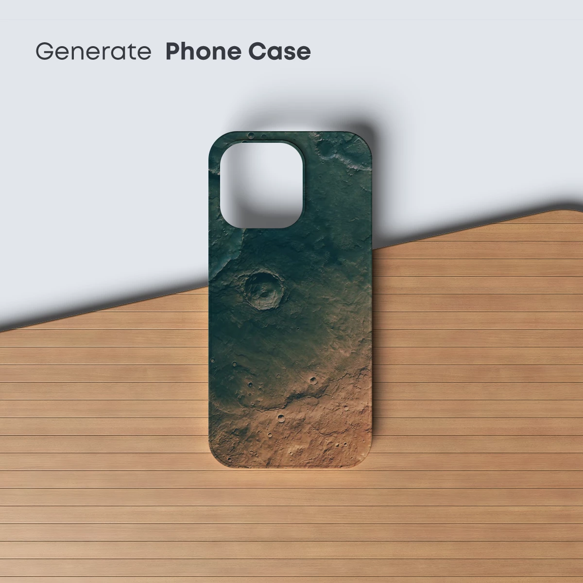 Martian Crater Odyssey: Cosmic Terrain Artistry - Image 3