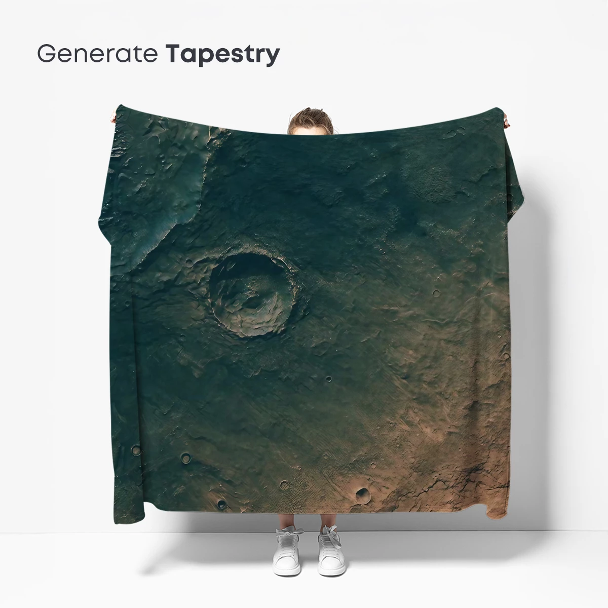 Martian Crater Odyssey: Cosmic Terrain Artistry - Image 5