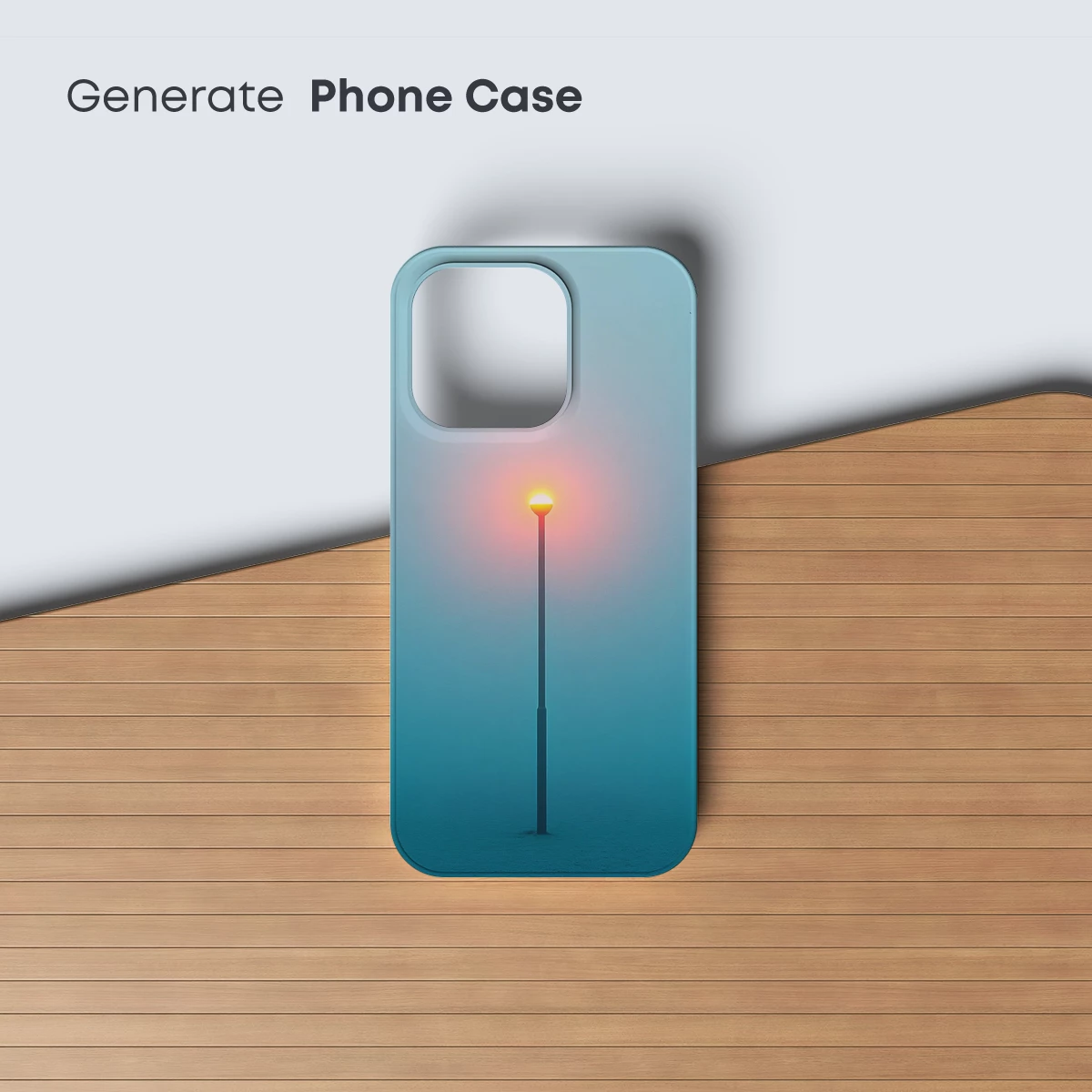 Foggy Solitude: Lone Lamp Glows - Image 3