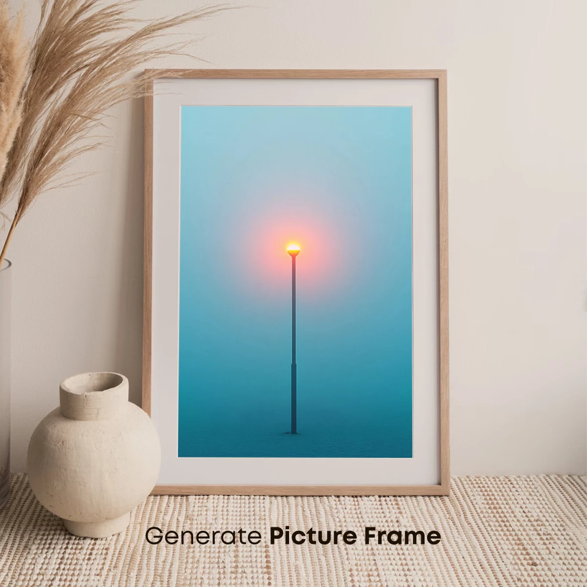 Foggy Solitude: Lone Lamp Glows - Image 7