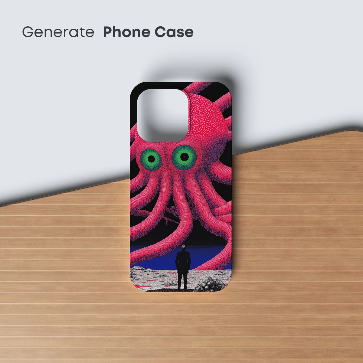Giant Octopus Encounter: Surreal Cosmic Vision - Image 3