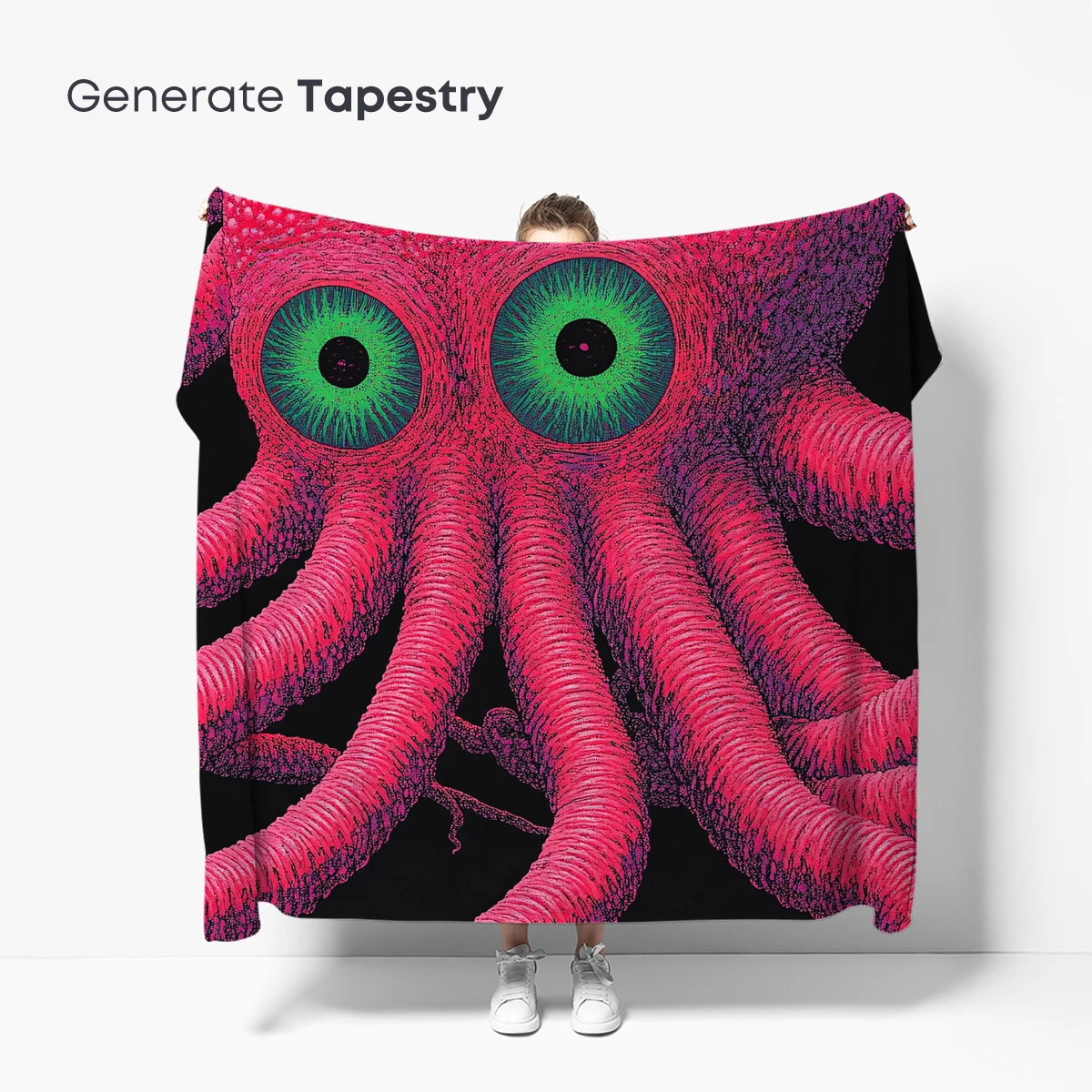 Giant Octopus Encounter: Surreal Cosmic Vision - Image 5