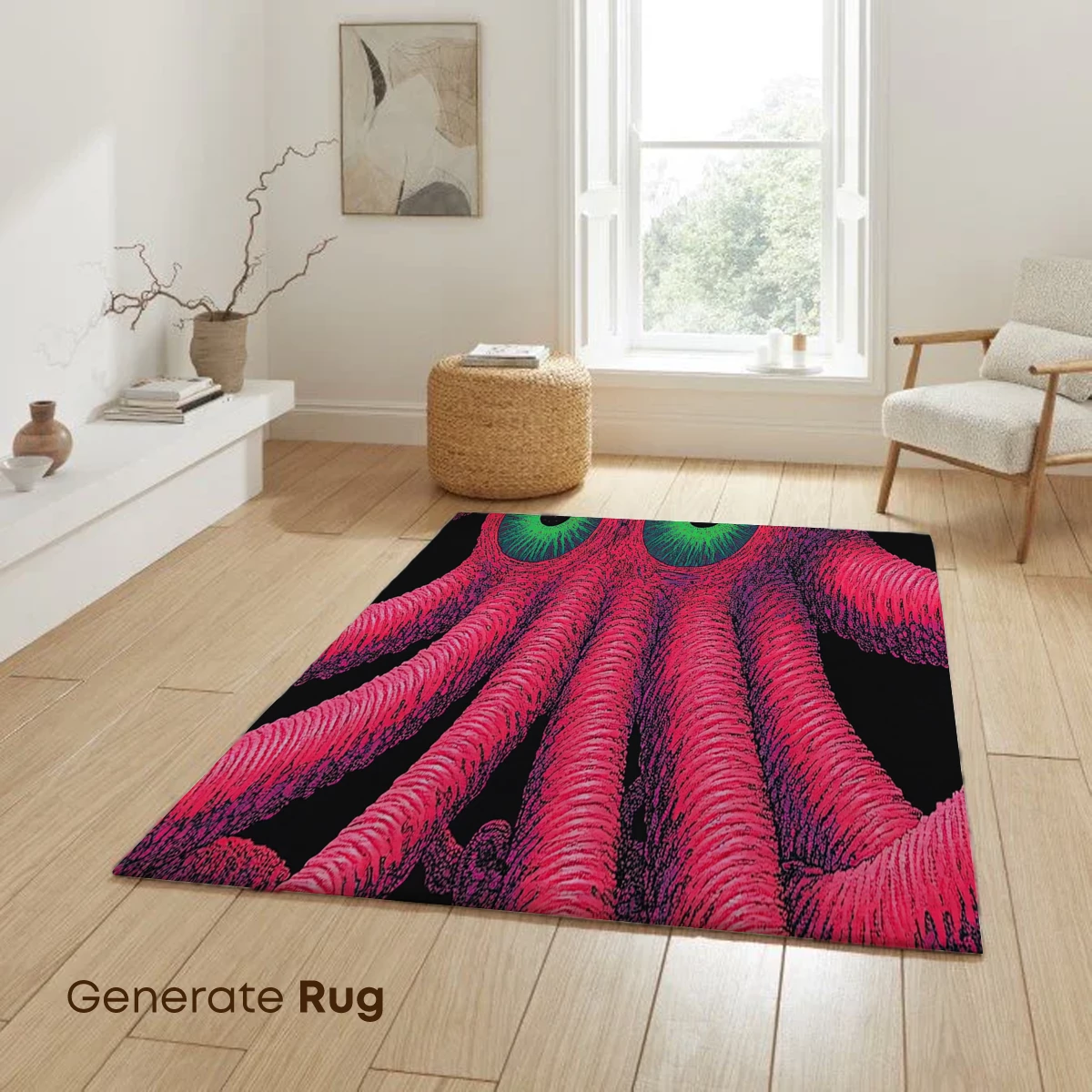 Giant Octopus Encounter: Surreal Cosmic Vision - Image 6