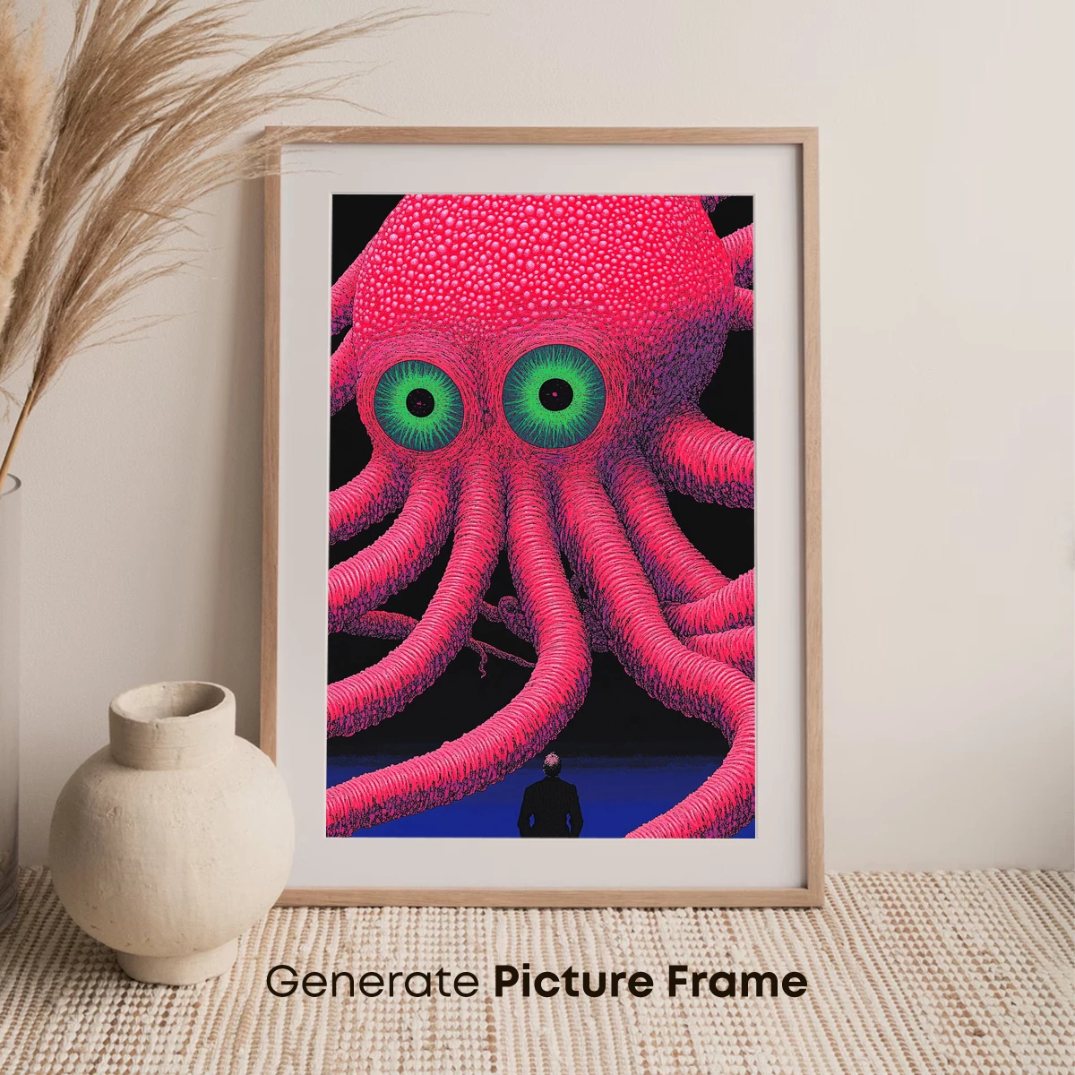 Giant Octopus Encounter: Surreal Cosmic Vision - Image 7