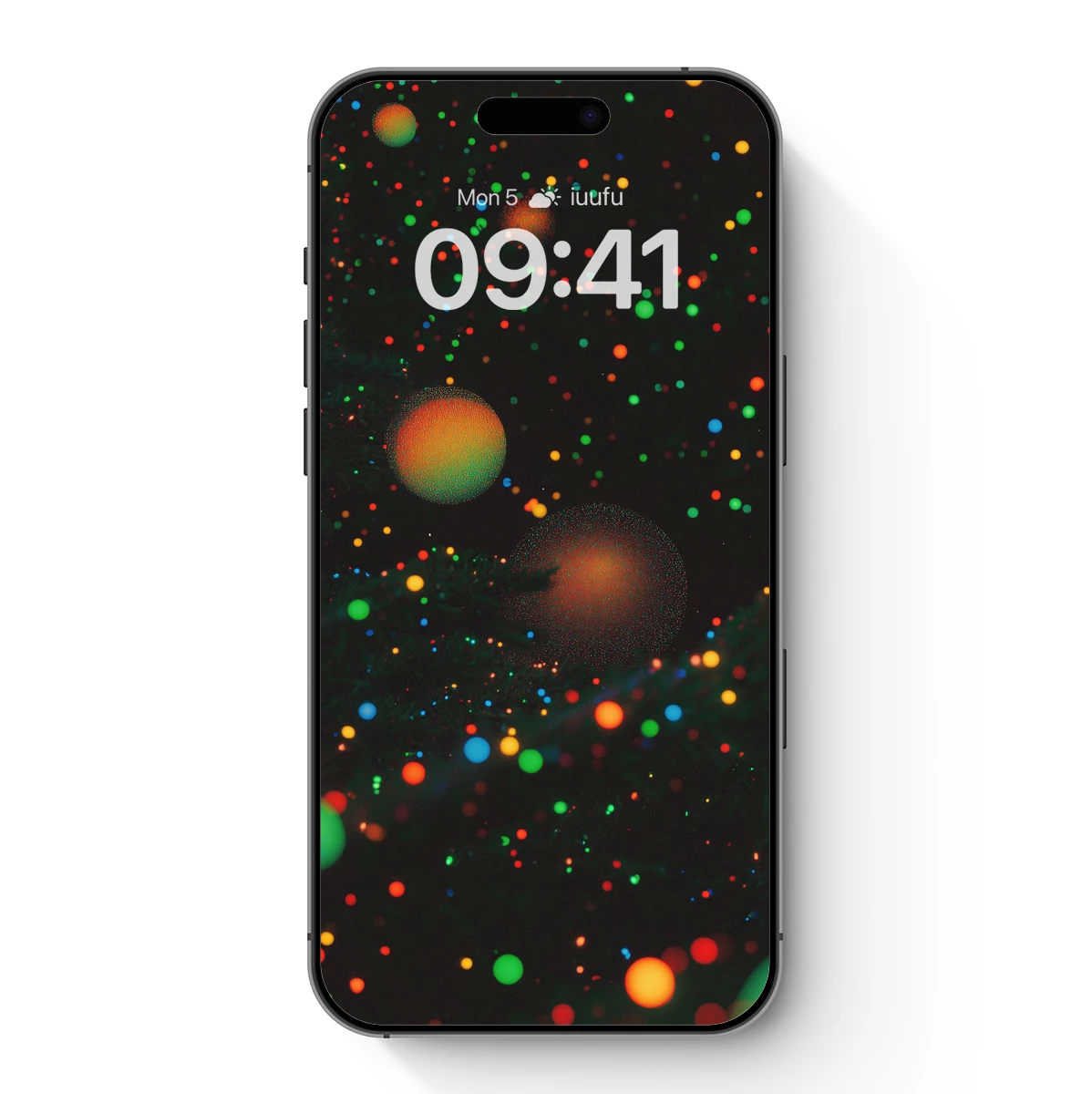 Festive Bokeh Glow: Enchanted Ornaments in Nightlight