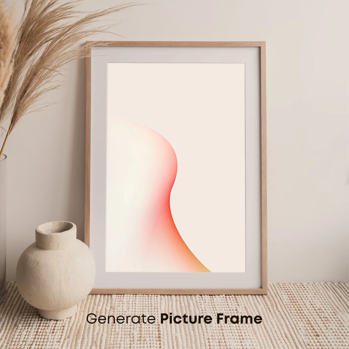 Gradient Flow: Abstract Curvature in Pastel Hues - Image 7
