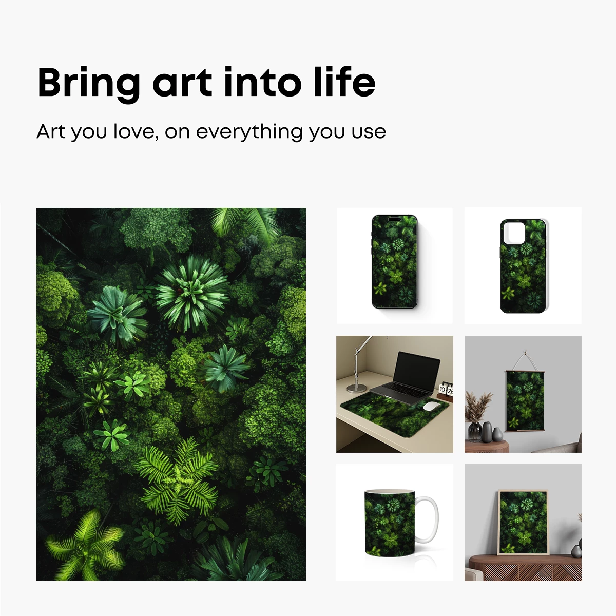 Canopy Symphony: Aerial Jungle Lushness - Image 2