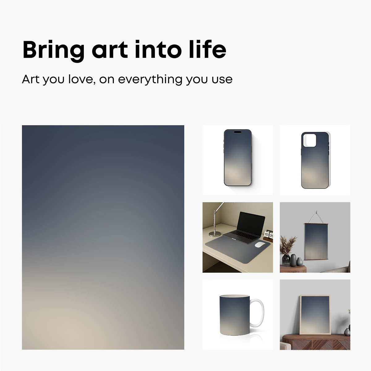 Gradient Horizon: Elegance in Simplicity - Image 2