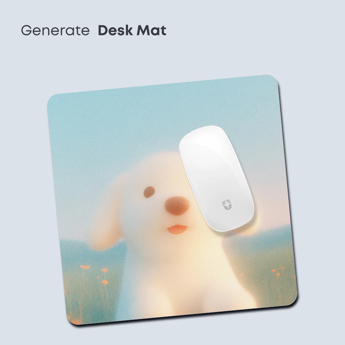 Dreamy Pup in a Floral Field - Image 4