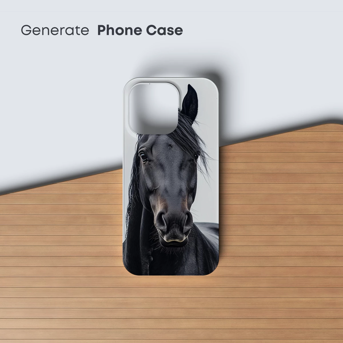 Elegant Black Stallion: A Study in Equine Majesty - Image 3