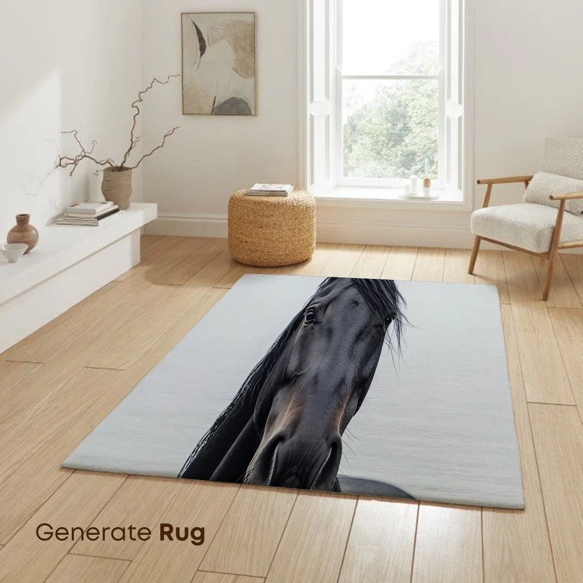 Elegant Black Stallion: A Study in Equine Majesty - Image 6