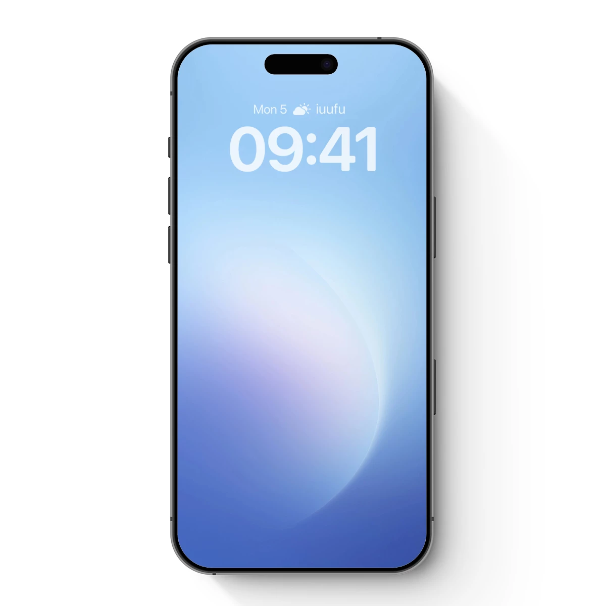 Ethereal Blue Eclipse: A Gradient Odyssey