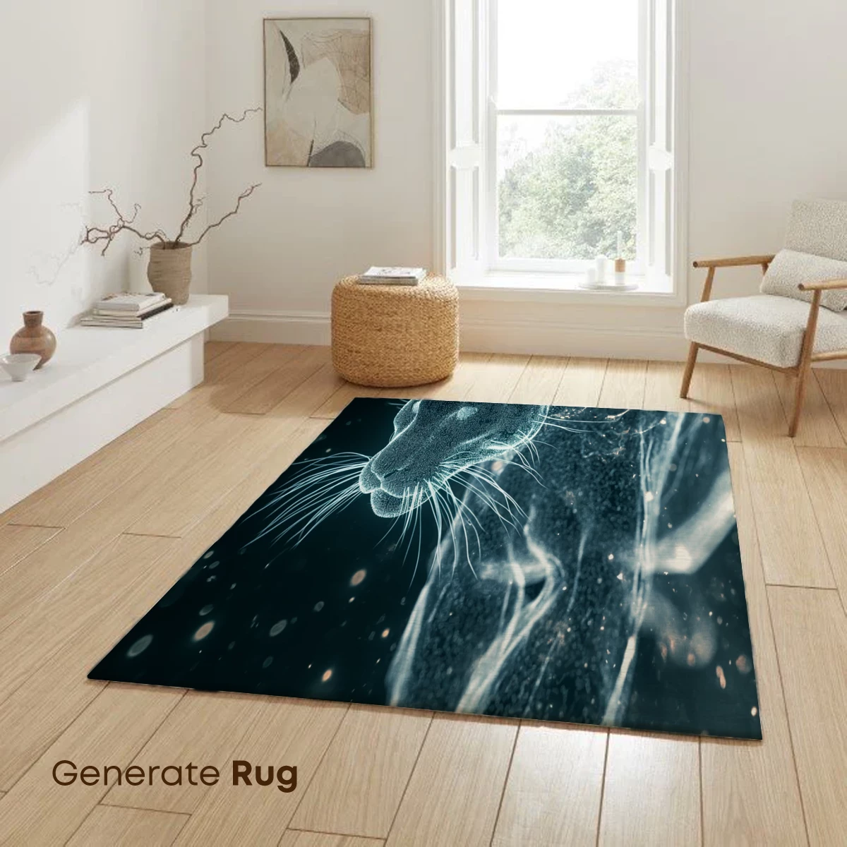 Ethereal Panther: Glowing Whispers in the Dark - Image 6