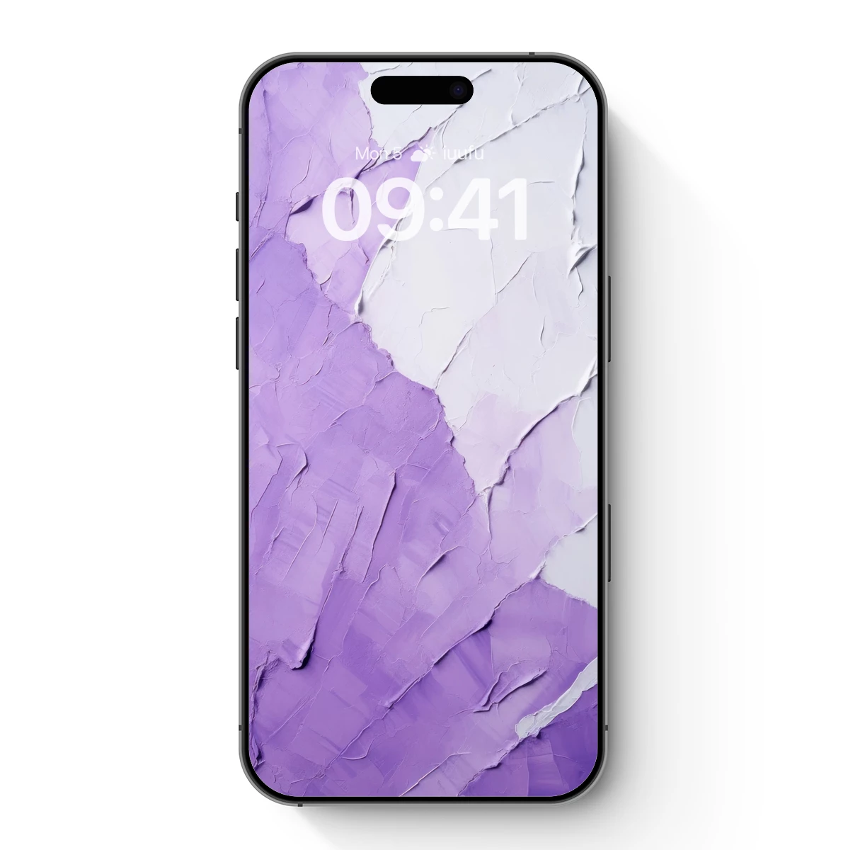 Cracked Purple Canvas: Abstract Textural Artistry