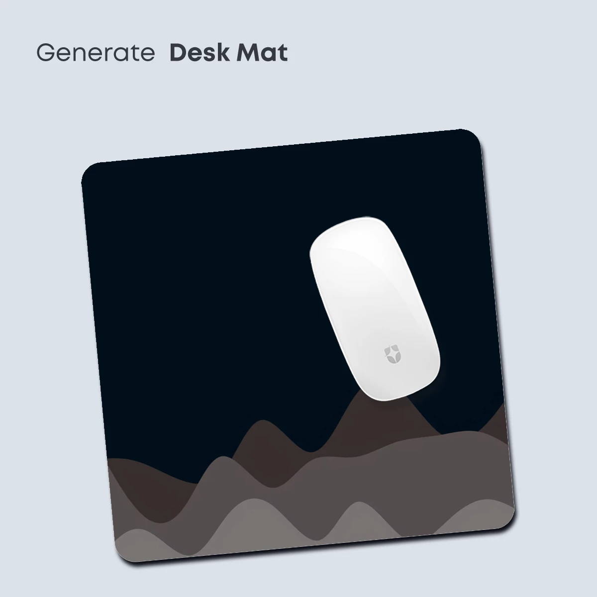 Abstract Mountain Layers: Nightfall Serenity - Image 4