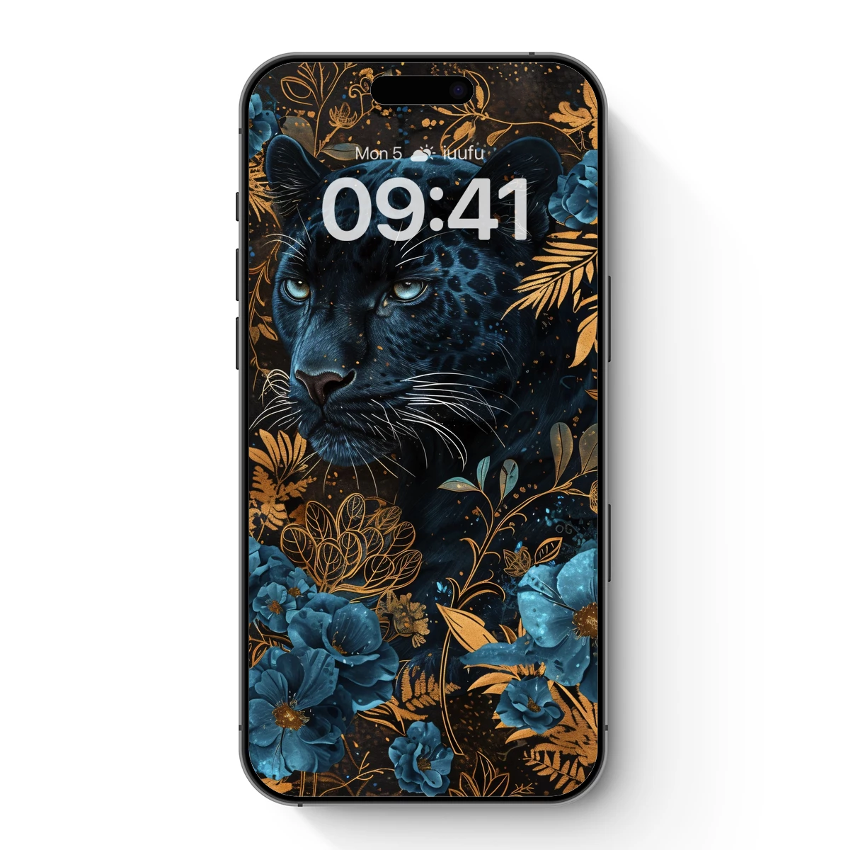 Mystic Panther in Gilded Bloom