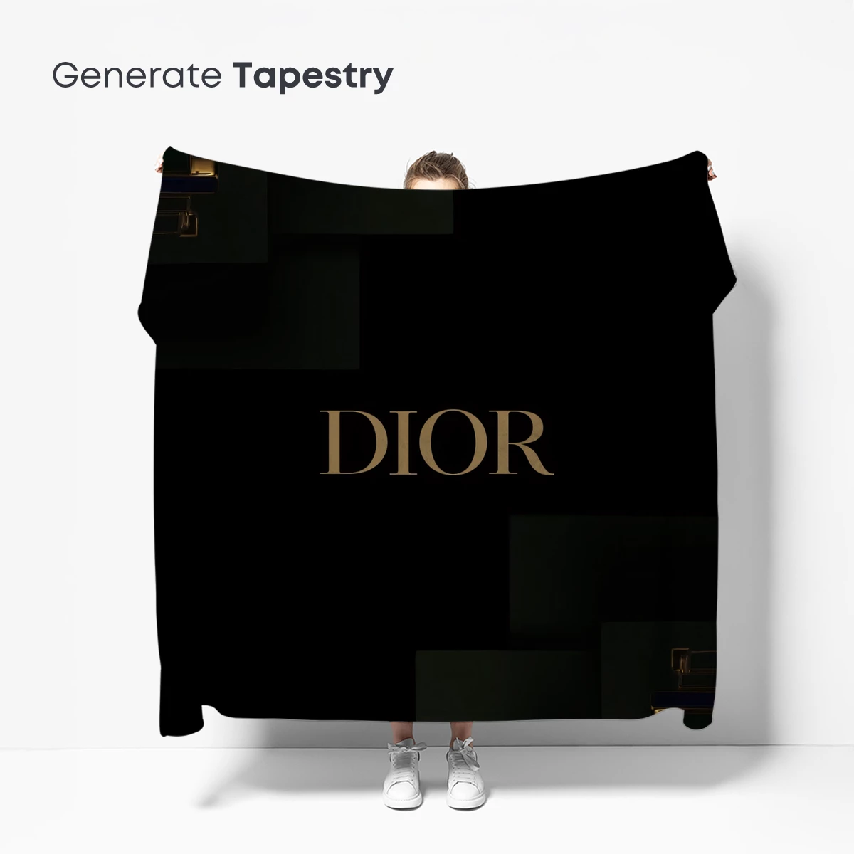 Dior Elegance: Geometric Luxury in Darkness - Image 5