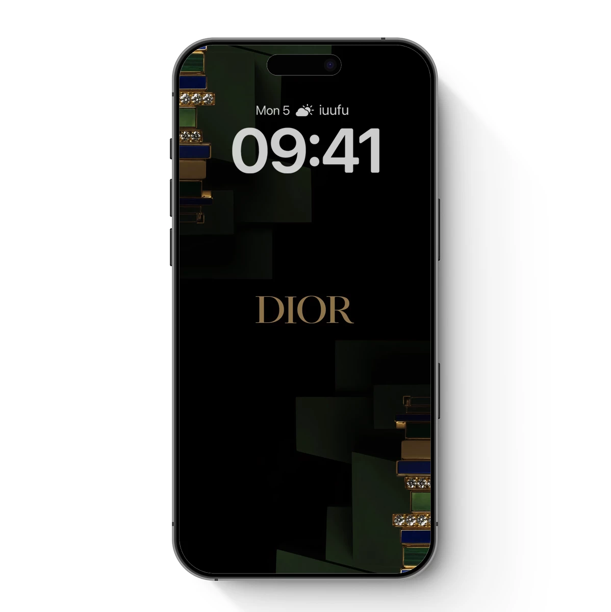 Dior Elegance: Geometric Luxury in Darkness