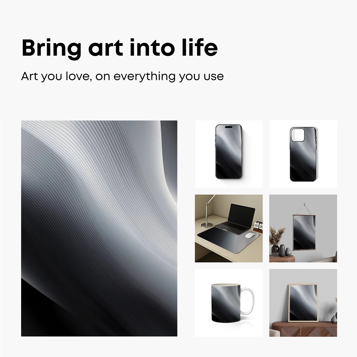 Elegant Strata: A Symphony of Light and Shadow - Image 2