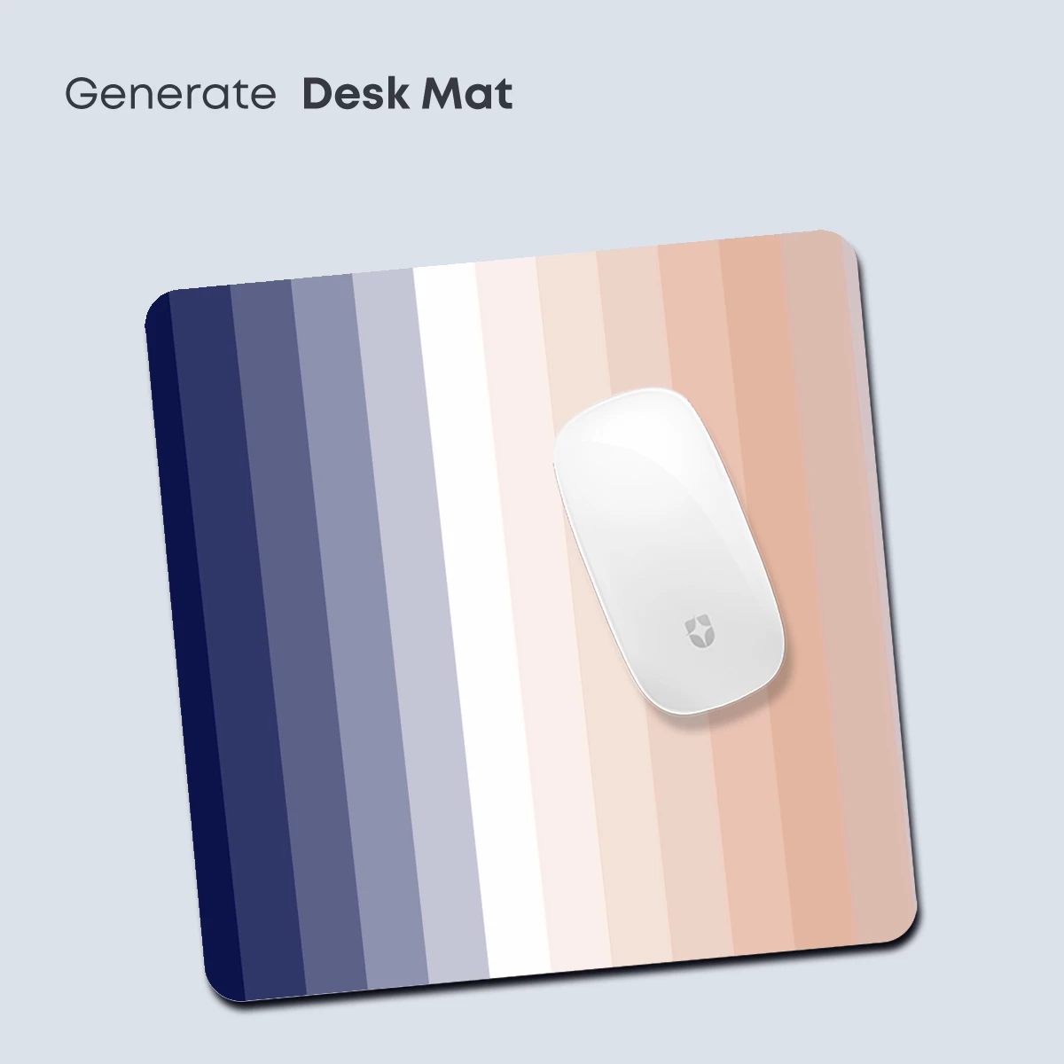 Gradient Serenity: Blue to Peach Harmony - Image 4