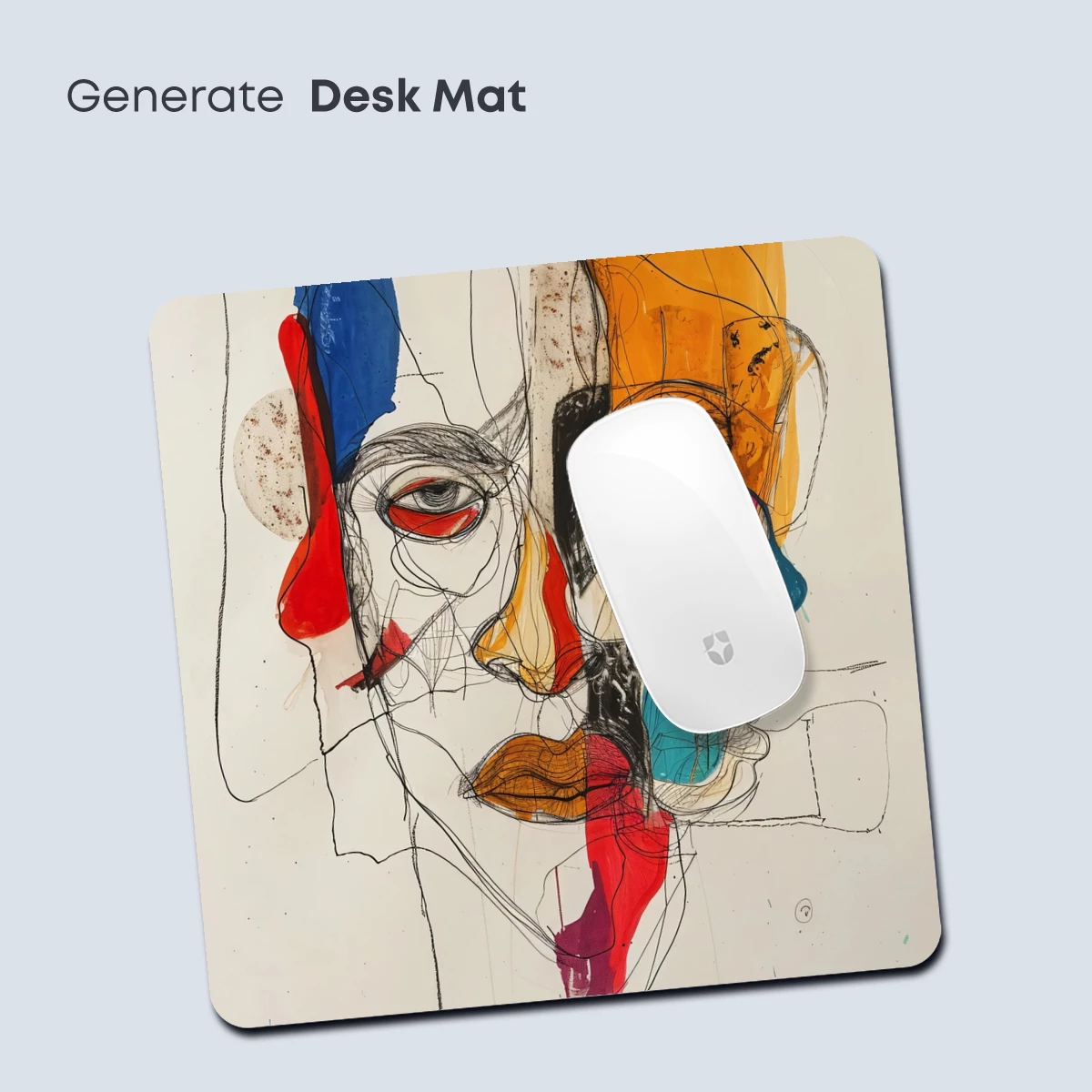 Abstract Face Fusion: Colorful Cubism - Image 4