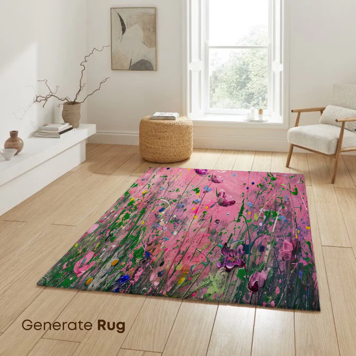 Enchanted Floral Symphony in Pink - Image 6