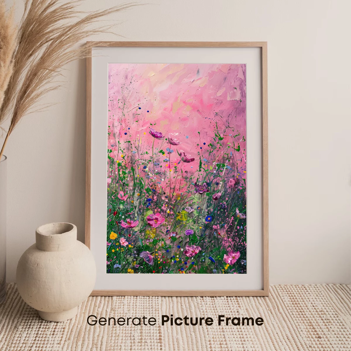 Enchanted Floral Symphony in Pink - Image 7