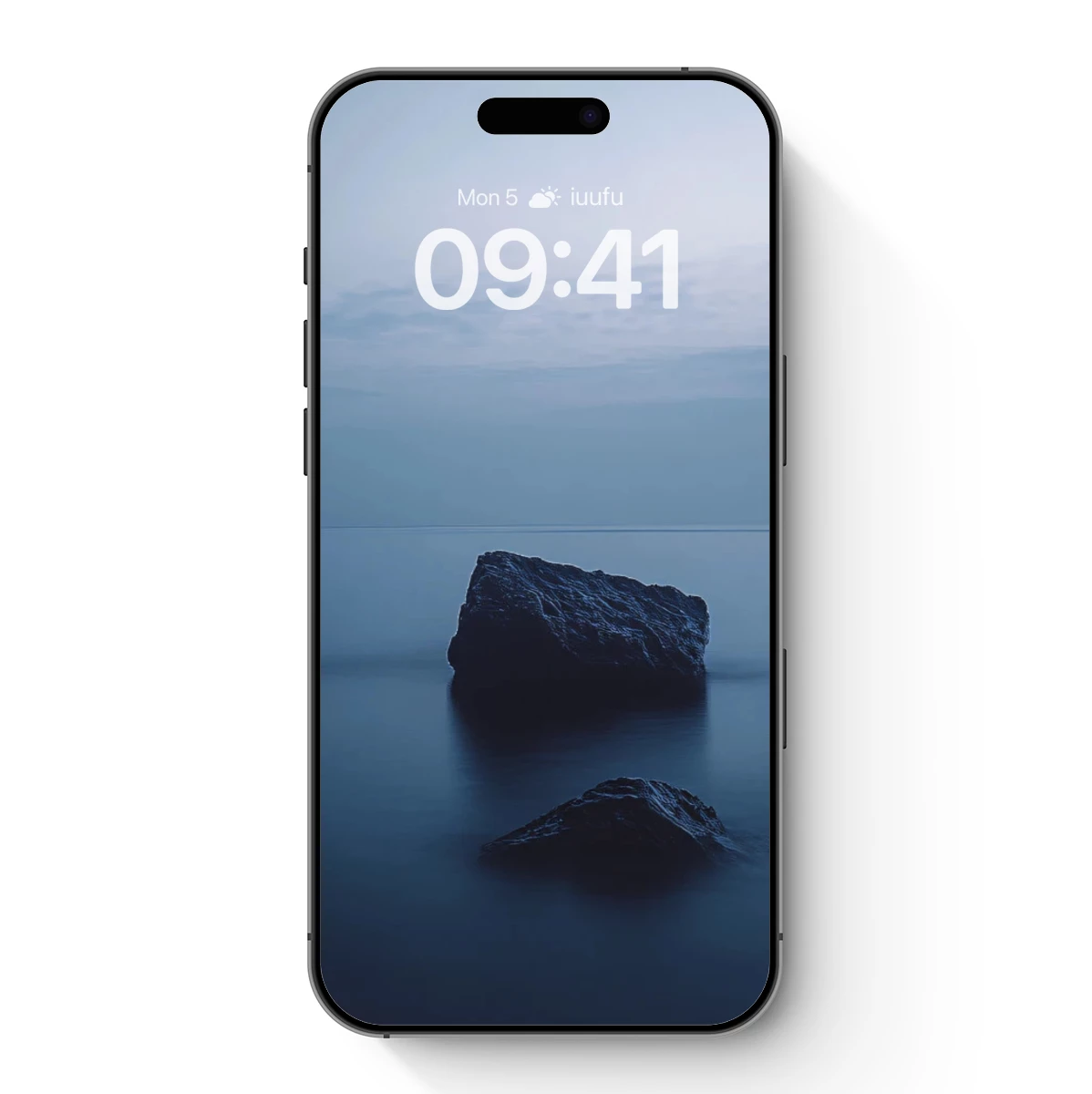 Eternal Solitude: Misty Coastal Serenity