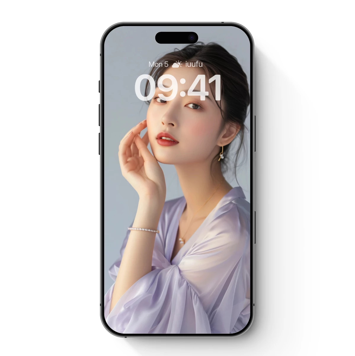 Elegant Serenity: Lavender Elegance in Soft Light