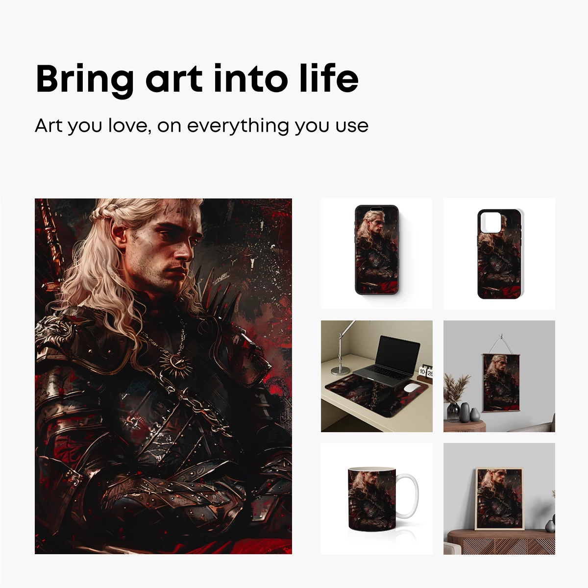 Armored Warrior in Bloodstained Glory - Image 2