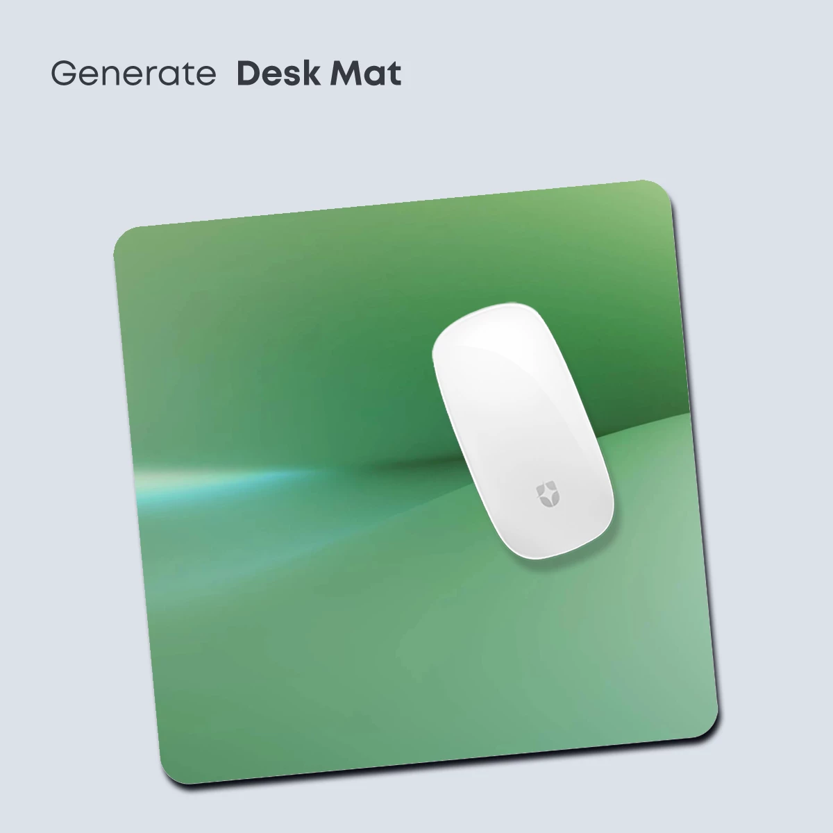 Ethereal Green Gradient: A Digital Zen Landscape - Image 4