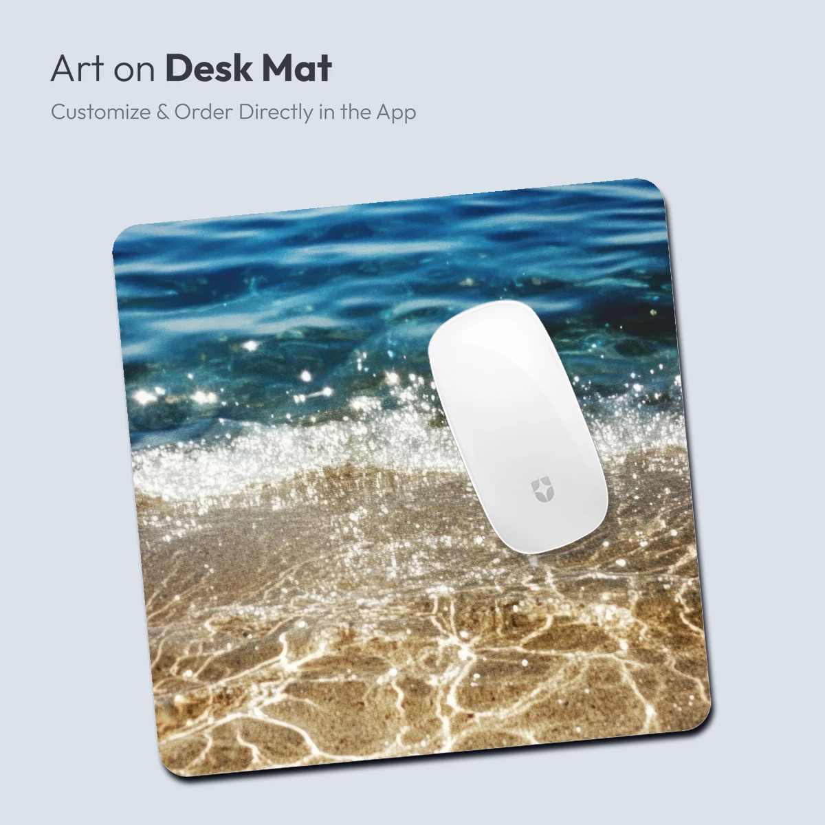 Crystal Shoreline: Sunlit Sands and Azure Waves - Image 4