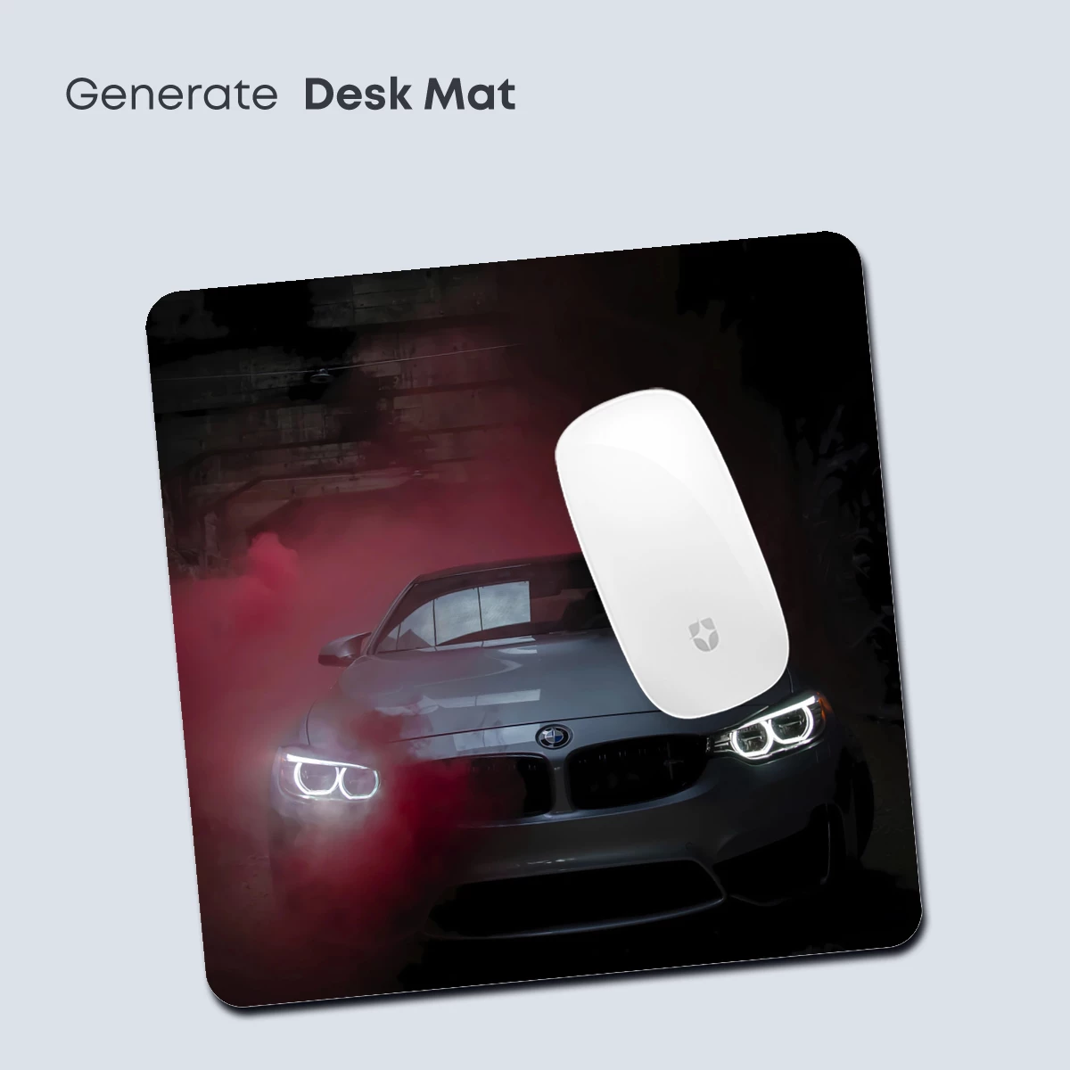 BMW in Neon Mist: Urban Elegance Unveiled - Image 4