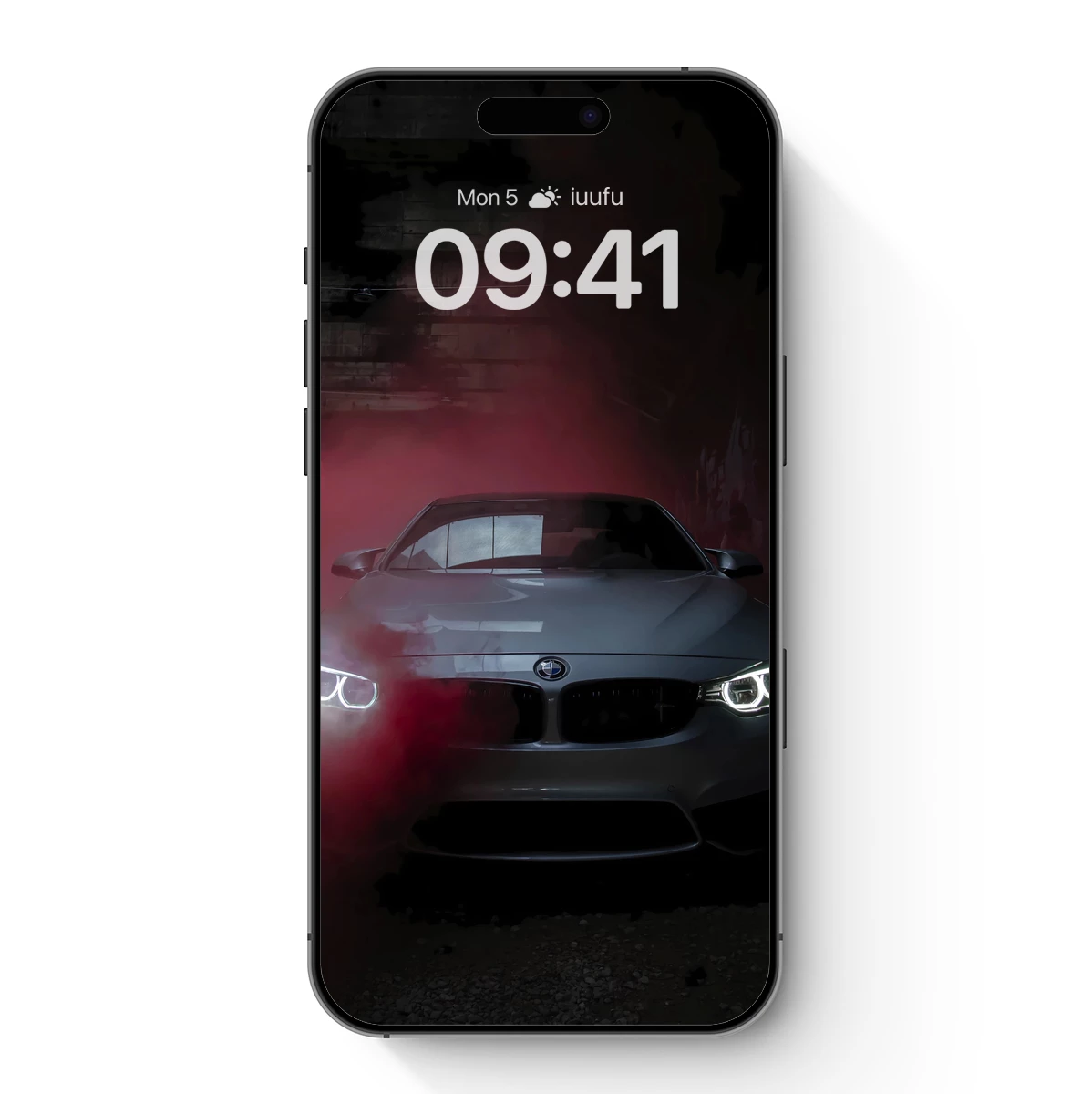 BMW in Neon Mist: Urban Elegance Unveiled