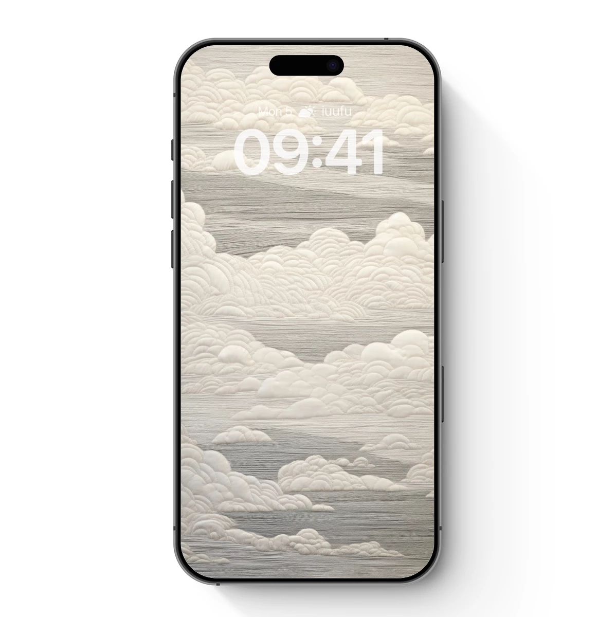 Ethereal Cloud Layers: Textured Serenity