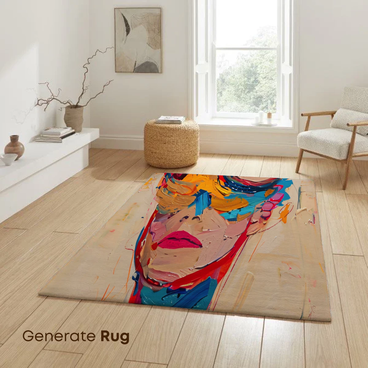 Abstract Portrait in Vibrant Chaos - Image 6